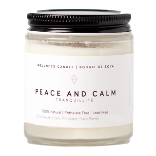 Wax+Fire Wellness Candle Peace and Calm 8 oz