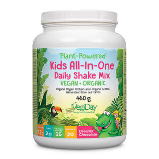 Natural Factors Kids All In One Daily Shake Mix Dreamy Chocolate 20 Servings