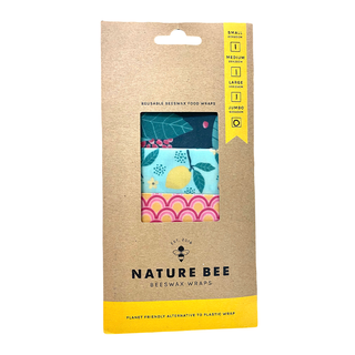 Nature Bee Beeswax Wraps Pink Lemonade 3 Packs