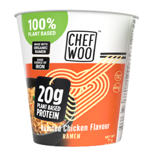 Chef Woo Ramen Plant Based Roasted Chicken 71g