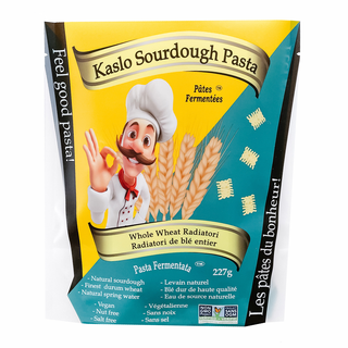 Kaslo Sourdough Pasta Fermentata Whole Wheat Radiatori 227g