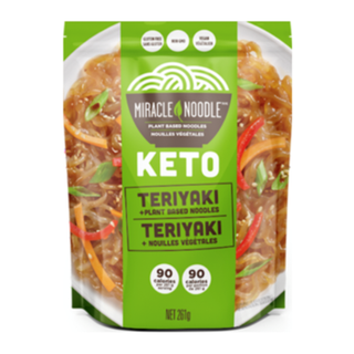 Miracle Noodle Ready To Eat Keto Noodles Teriyaki 261g