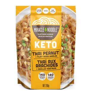 Miracle Noodle Ready To Eat Keto Noodles Thai Peanut 260g