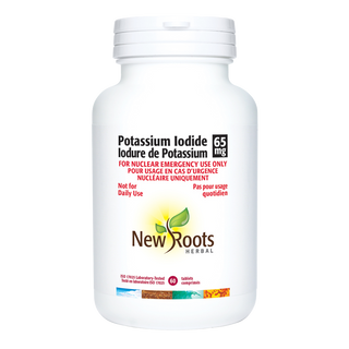 New Roots Potassium Iodide 65mg 60 Tablets