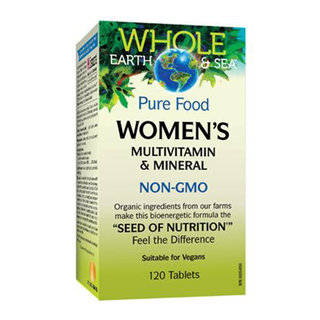 Whole Earth & Sea Multivitamin & Minerals Women's 120 Tablets