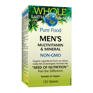 Whole Earth & Sea Multivitamin & Mineral Men's 120 Tablets