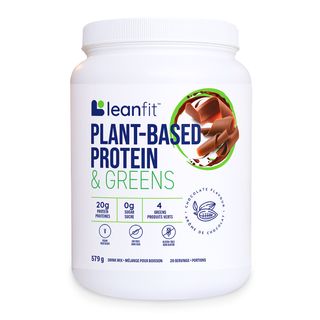 leanfit Plant Based Protein & Greens Chocolate 20 Servings