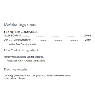 Provita Indole 3 Carbinol 30 Veggie Caps