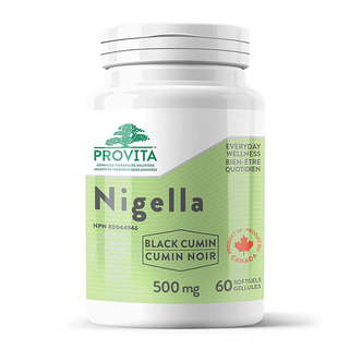 Provita Nigella Black Cumin Oil 60 Softgels