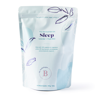 The Bathologist Fizzy Bath Soak Sleep Lavender + Fresh Mint 907g