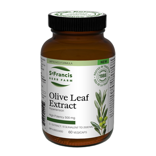 St. Francis Olive Leaf Extract 60 Veggie Caps