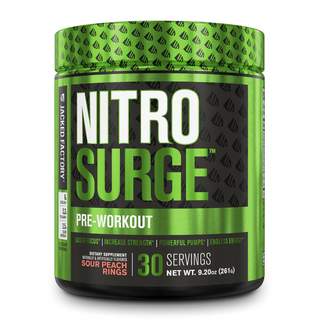 Jacked Factory Nitrosurge Sour Peach Rings 30 Servings