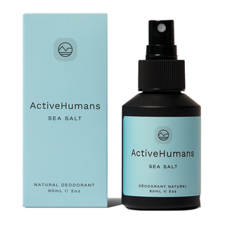 Active Humans Natural Deodorant Spray Sea Salt 60mL