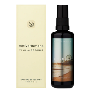 Active Humans Natural Deodorant Spray Vanilla Coconut 60mL