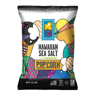 Pop Art Popcorn with Avocado Oil Hawaiian Sea Salt 113g