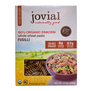 Jovial Organic Einkorn Whole Wheat Pasta Fusilli 340g