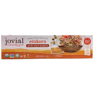 Jovial Organic Einkorn Whole Wheat Pasta Spaghetti 340g