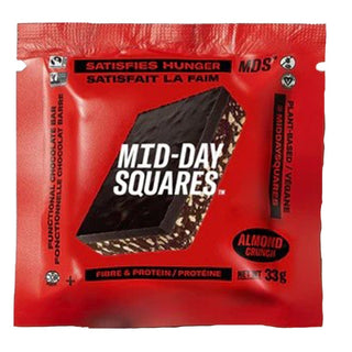 Mid-Day Squares Superfood Squares Almond Crunches 33g X 12