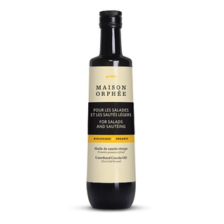 Maison Orphee Unrefined Canola Oil 750mL