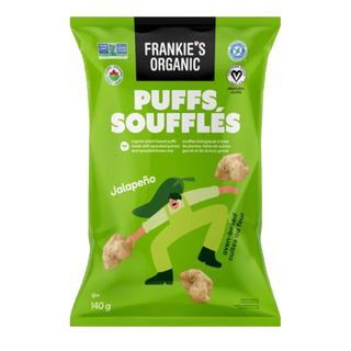 Frankie's Organic Puffs Jalapeno 140g