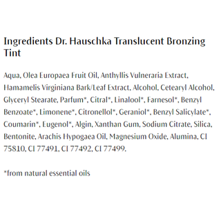 Dr. Hauschka Translucent Bronzing Tint 18mL