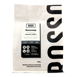 Rosso Whole Bean Coffee Basecamp 340g