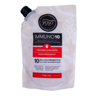 Yoso Immuno 10 Oat Smoothie Strawberry 946mL