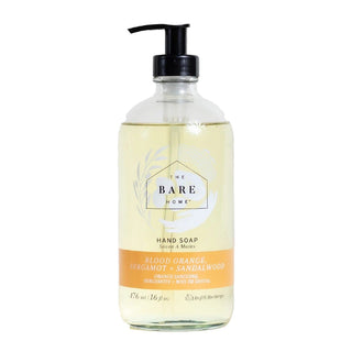 The Bare Home Hand Soap Blood Orange Bergamot + Sandalwood 476mL