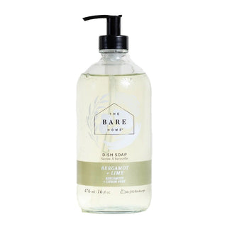 The Bare Home Dish Soap Bergamot + Lime 476mL