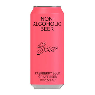 BSA Non-Alcoholic Beer Raspberry Sour 473mL