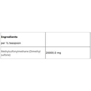 Purica Vegan MSM Powder Human 1kg