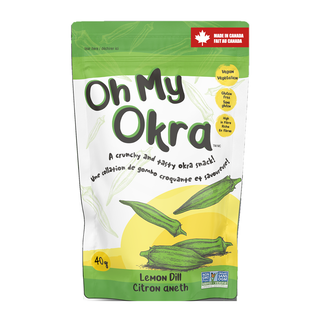 Oh My Okra Okra Snack Lemon Dill 40g