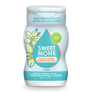 Sweet Monk Liquid Monk Fruit French Vanilla 50mL