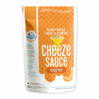 Plantworthy Cheeze Sauce Plant Based Smoky Cheddar 150g