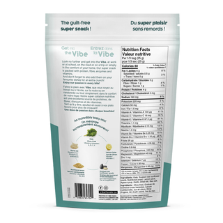 Vibe Crunchy Kale Chips Garlic And Dill 75g