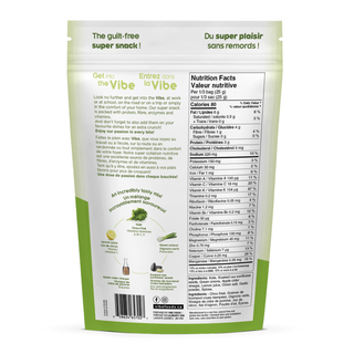 Vibe Crunchy Kale Chips Vegan Sour Cream And shallots 75g