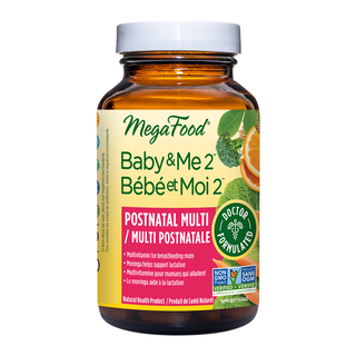 Mega Food Baby & Me 2 Postnatal Multi 120 Tablets