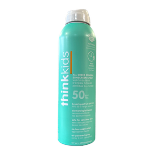 Think Sport All Sheer Mineral Sunscreen Kids Spray SPF50 177mL