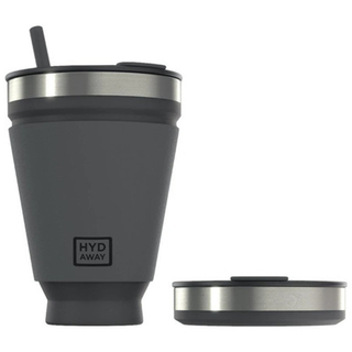 Hydaway Collapsible Drink Tumbler Jet Black 473mL