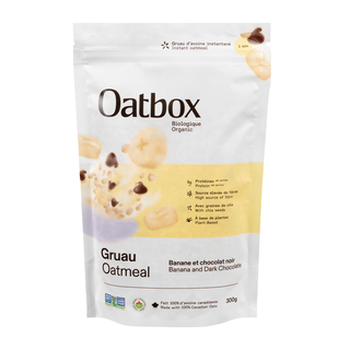 Oatbox Oatmeal Banana And Dark Chocolate 300g