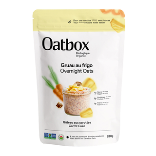 Oatbox Overnight Oats Carrot Cake 280g