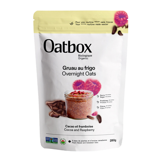 Oatbox Overnight Oats Cocoa And Raspberry 280g