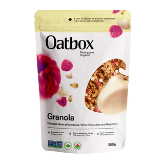 Oatbox Granola White Chocolate And Raspberry 300g