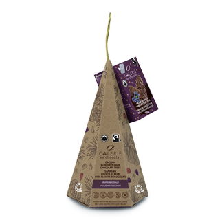 Galerie Au Chocolat Dark Chocolate Trees Blueberry 100g