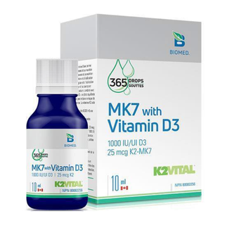 Biomed MK7 with D3 Drops 10mL