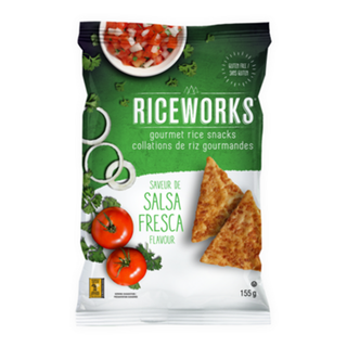 Riceworks Rice Snacks Salsa Fresca 155g