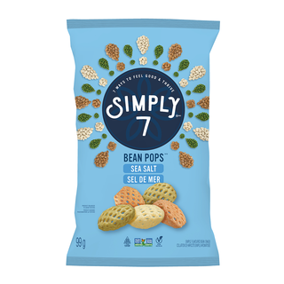 Simply 7 Bean Pops Sea Salt 99g