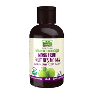 NOW Organic Monk Fruit Unflavoured 59mL