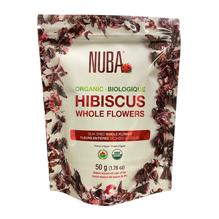 Nuba Hibiscus Organic Whole Flowers Tea 50g