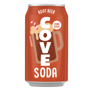 Cove Gut Healthy Soda Root Beer 355mL